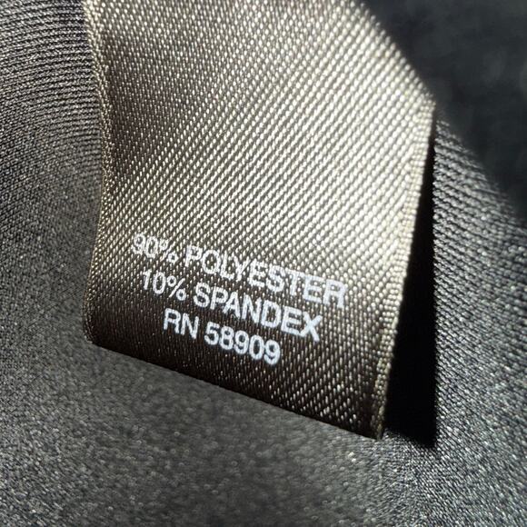 Antonia Melani Black Sleeveless Ruffled One Shoulder Bodycon Mini Dress Small - Picture 6 of 6